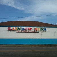 Photo taken at Rainbow Rink Skating &amp;amp; Entertainment Center by Dan M. on 3/15/2012