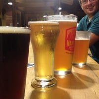 Photo taken at Nantahala Brewing Taproom &amp;amp; Brewery by Heather D. on 8/30/2012