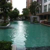 Photo taken at Swimming Pool E-F Building by Pel O. on 3/17/2012
