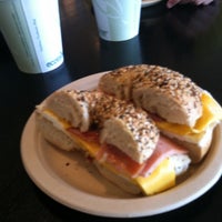 Photo taken at Roland Park Bagel Co. by Andrew F. on 5/20/2011