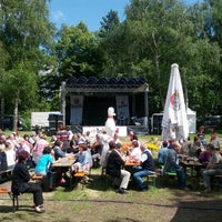Photo taken at Tegeler Hafenfest by Stefan K. on 7/22/2012