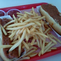 Photo taken at Cupid&amp;#39;s Hot Dogs by Mike A. on 9/9/2011