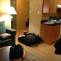 Photo taken at Sunset Inn and Suites Vancouver by Nic T. on 1/30/2012