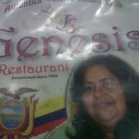 Photo taken at Genesis Autentica Comida Ecuatoriana by maria m. on 3/7/2012