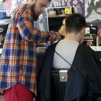 Photo taken at Floyd&amp;#39;s Barbershop - Sunset Valley by Elizabeth A. on 5/3/2012