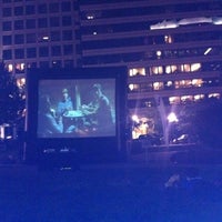 Photo taken at Movies at the Galleria @TheGardens (FREE movies Thursdays at 8:30 pm) by Terry K. on 7/29/2011