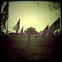 Photo taken at Art Hill 9/11 Memorial by Rey G. on 9/15/2011