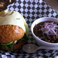 Photo taken at Kalbi Burger by Kyle G. on 5/2/2012