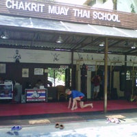 Photo taken at Chakrit Muay Thai School by shantimdk on 4/11/2012