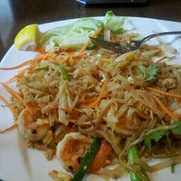 Photo taken at Bua Thai Cuisine Restaurant &amp;amp; Bar by Adrienne S. on 7/11/2011