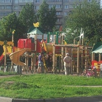 Photo taken at Детская площадка у лицея № 590 by atmo .. on 7/4/2012