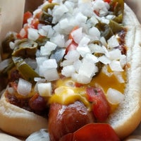 Photo taken at Extreme Loaded Dogs by Julian K. on 8/26/2012