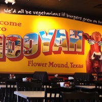 Photo taken at MOOYAH Burgers, Fries &amp; Shakes by Azaletch S. on 6/16/2011