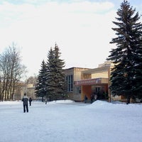 Photo taken at Гимназия №5 by Evgenia K. on 1/14/2012
