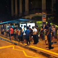 Photo taken at Bus Stop 09023 (Orchard Stn) by Victor L. on 7/30/2011