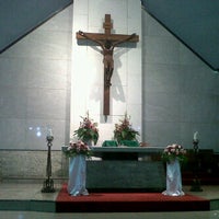Снимок сделан в Gereja Katolik Hati Santa Perawan Maria Tak Bernoda пользователем 羅清木 S. 4/6/2012