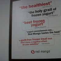 Photo taken at Red Mango by Tyler R. on 10/30/2011