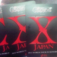 Photo taken at X JAPAN 2011 WORLD TOUR IN BANGKOK by polly x. on 11/8/2011