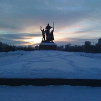 Photo taken at Памятник героям фронта и тыла by Aleksandr B. on 6/22/2011