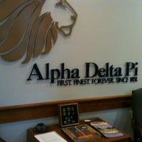Photo taken at Alpha Delta Pi Memorial Headquarters by Lisa T. on 5/17/2012