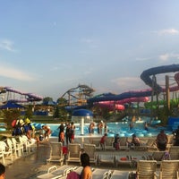 Photo taken at Raging Waves Waterpark by astrodad on 8/25/2012