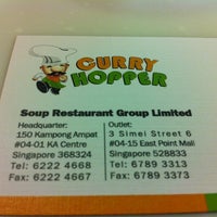 Photo taken at Curry Hopper by Julian L. on 12/26/2011