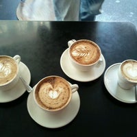 Photo taken at Mecca Espresso by Andrew H. on 2/18/2011