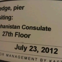 Photo taken at Consulate General Of Switzerland by D S. on 7/23/2012