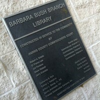 Photo taken at Barbara Bush Branch Library by Randy on 6/21/2012