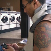 Photo taken at Coachlight Coin Laundry by Miguel R. on 1/19/2012