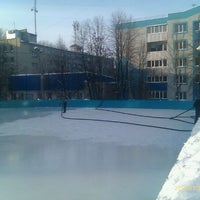 Photo taken at Открытый Каток by Alexander M. on 1/21/2012