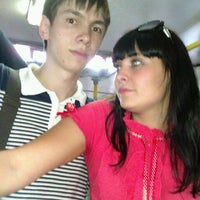 Photo taken at Автобус 46 by Танюшка К. on 6/7/2012