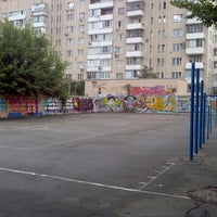 Photo taken at Спортивная площадка Школы #49 by Alya on 7/22/2012