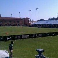 Photo taken at NFLPA Premiere League @ UCLA by Kenny L. on 5/19/2012