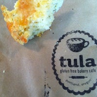Photo taken at Tula Gluten Free Bakery Cafe by angela p. on 8/15/2012
