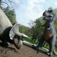 Photo taken at Forest Park Dinosaurs by nathan K. on 3/26/2012