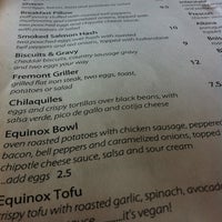 Photo taken at Equinox Restaurant &amp;amp; Bar by Scott M. on 4/14/2012