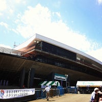 Photo taken at 国立競技場 千駄谷門 by まんのじ on 6/10/2012