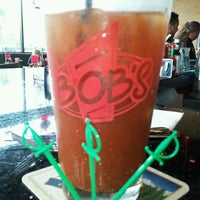 Photo taken at Bob&amp;#39;s Burgers &amp;amp; Brew by DeDe K. on 4/28/2012