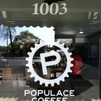 Photo taken at Populace Cafe by Jeff S. on 4/13/2012
