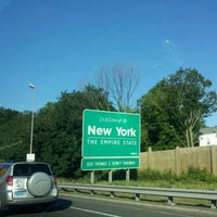 Photo taken at &amp;quot;Welcome to New York&amp;quot; Sign by Wandy S. on 6/16/2012
