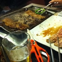 Photo taken at Ginseng Korean BBQ + Tofu by Ryota K. on 2/24/2012