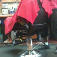 Photo taken at The Vapors Barber Shop Inc. by Samantha R. on 8/5/2012