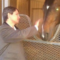 Photo taken at PV Stables by David D. on 4/16/2012