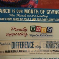 Photo taken at Jersey Mike&amp;#39;s Subs by Janice on 3/29/2012