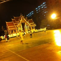 Photo taken at Basketball court abac huamak by TanGmo T. on 3/3/2012