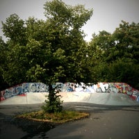 Photo taken at Skatepark Prenzlauer Berg by Christopher L. on 7/29/2012