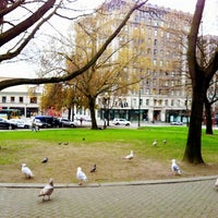 Photo taken at City Hall Park by Kate K. on 4/17/2012