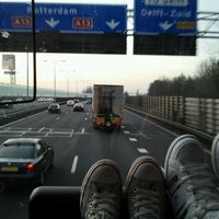 Photo taken at A13 (10, Delft-Zuid) by Anne M. on 3/9/2012