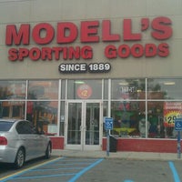 Photo taken at Modell&amp;#39;s Sporting Goods by andrew on 9/22/2011